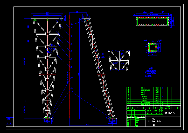 ؙC(j)֧cadD 10t-26m H=9m