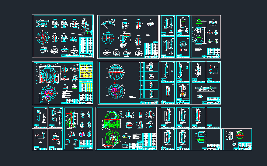 2000m3ȫʩcadDƽ_㲿cadD